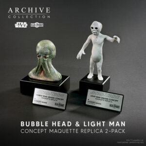 Limited edition Star Wars statues of aliens from Return of the Jedi