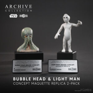 Star wars concept maquette sculpture replicas by Regal Robot
