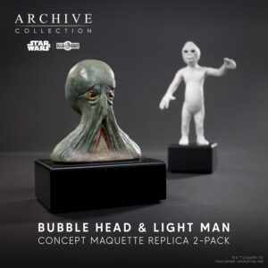 Limited edition Star Wars statues of aliens from Return of the Jedi