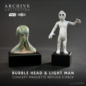 Limited edition Star Wars statues of aliens from Return of the Jedi