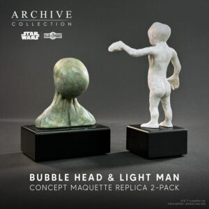 Limited edition Star Wars statues of aliens from Return of the Jedi