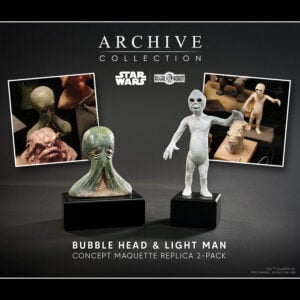 Limited edition Star Wars statues of aliens from Return of the Jedi