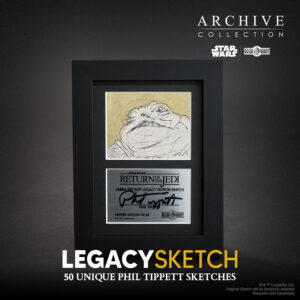 Jabba the Hutt Regal Robot sketch and maquette statue