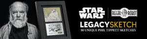 Jabba the Hutt Regal Robot sketch and maquette statue