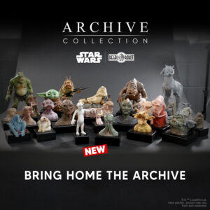 Star wars concept maquette sculpture replicas by Regal Robot