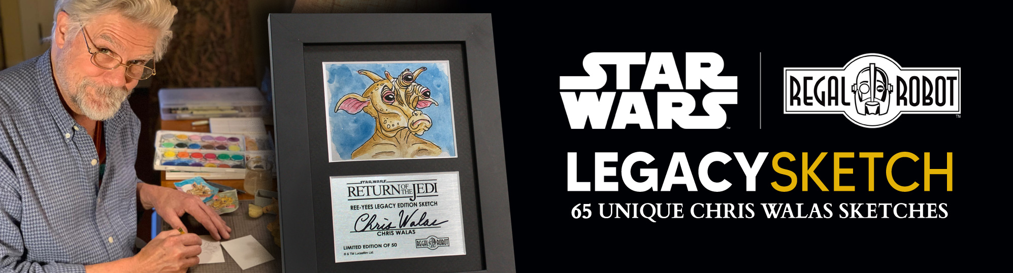 Chris Walas, Gremlins special effects artist made the original Ree-Yees concept for Return of the Jedi