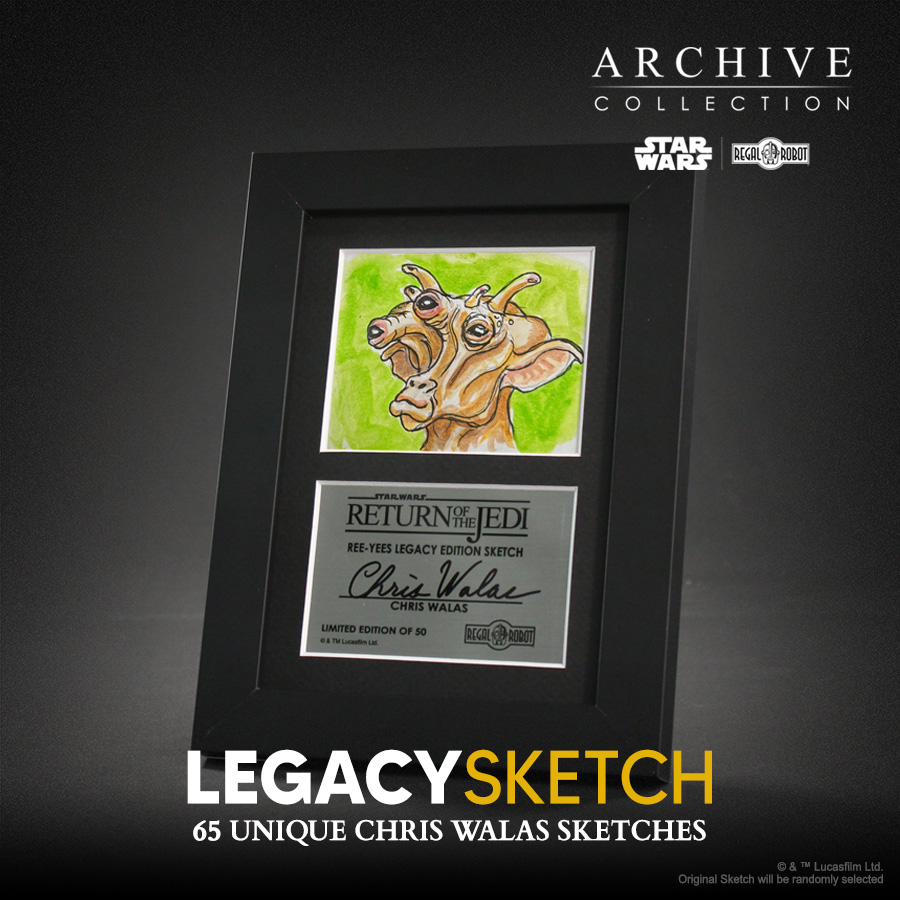 Chris Walas, Gremlins special effects artist made the original Ree-Yees concept for Return of the Jedi