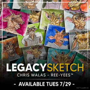 Ree-yees Jabba the Hutt alien concept art for sale