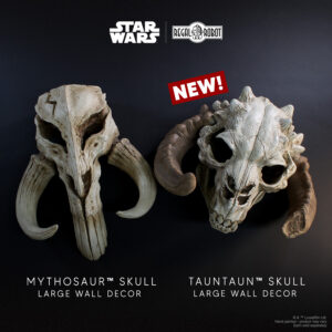 Mythosaur Boba Fett Skull and Tauntaun Skull from Hoth