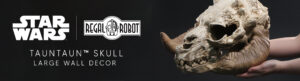 star wars resin skull wall decor sculpture by Regal Robot