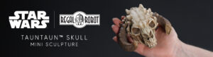 star wars skulls and sculpture by Regal Robot