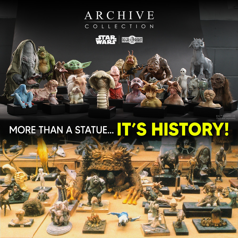 Star Wars Return of the Jedi creature Loje aka Toadstool Terror