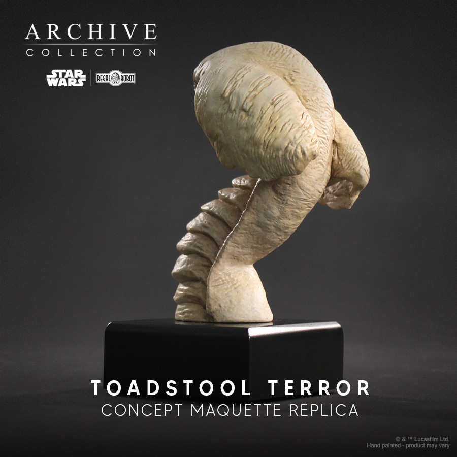 Star Wars Return of the Jedi statue of creature Loje aka Toadstool Terror