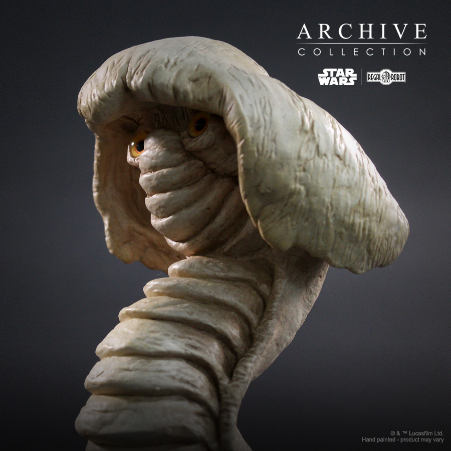 Star Wars Return of the Jedi statue of creature Loje aka Toadstool Terror