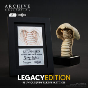 Star Wars Return of the Jedi statue of creature Loje aka Toadstool Terror