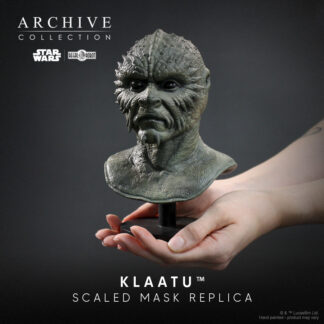 Klaatu mask prop replica of Jabba the Hutt sail barge skiff guard
