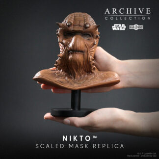 Nikto mask prop replica of Jabba the Hutt sail barge skiff guard