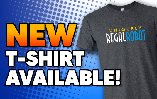 Regal Robot T-shirts for sale
