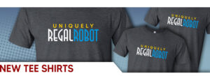 Regal Robot T-shirts for sale