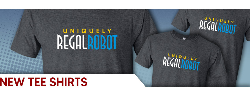 Regal Robot T-shirts for sale