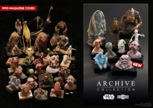 Chris Walas Jabba the Hutt concept maquette replica from Return of the Jedi