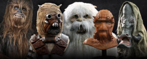 Star wars replica prop characters and statues