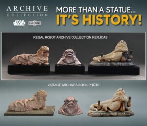 Chris Walas Jabba the Hutt concept maquette replica from Return of the Jedi