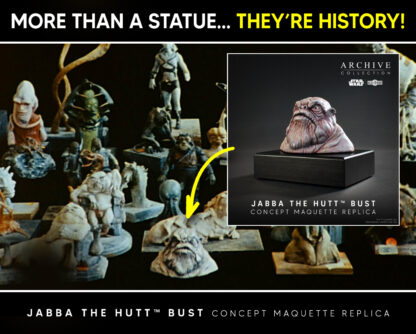 Chris Walas Jabba the Hutt concept maquette replica from Return of the Jedi