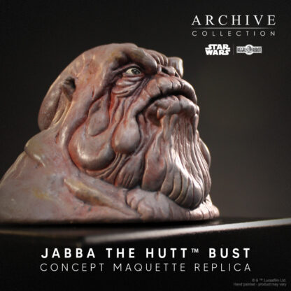 Chris Walas Jabba the Hutt concept maquette replica from Return of the Jedi