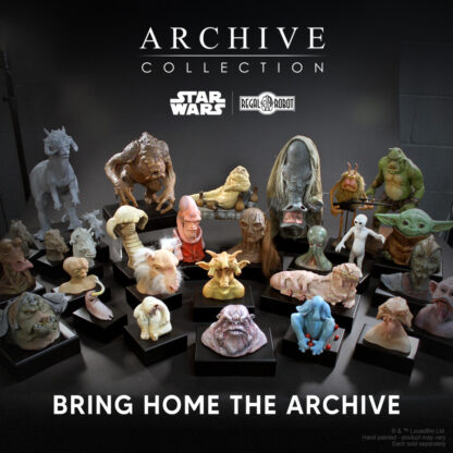 Chris Walas Jabba the Hutt concept maquette replica from Return of the Jedi