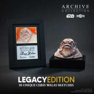 Chris Walas Jabba the Hutt concept maquette replica from Return of the Jedi