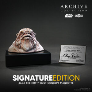 Chris Walas Jabba the Hutt concept maquette replica from Return of the Jedi