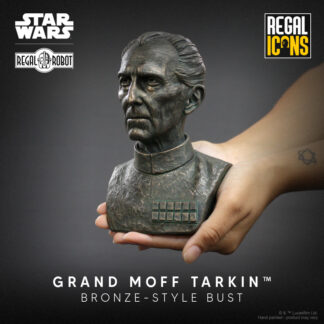 bronze resin mini-bust of Peter Cushing as Grand Moff Wilhuff Tarkin