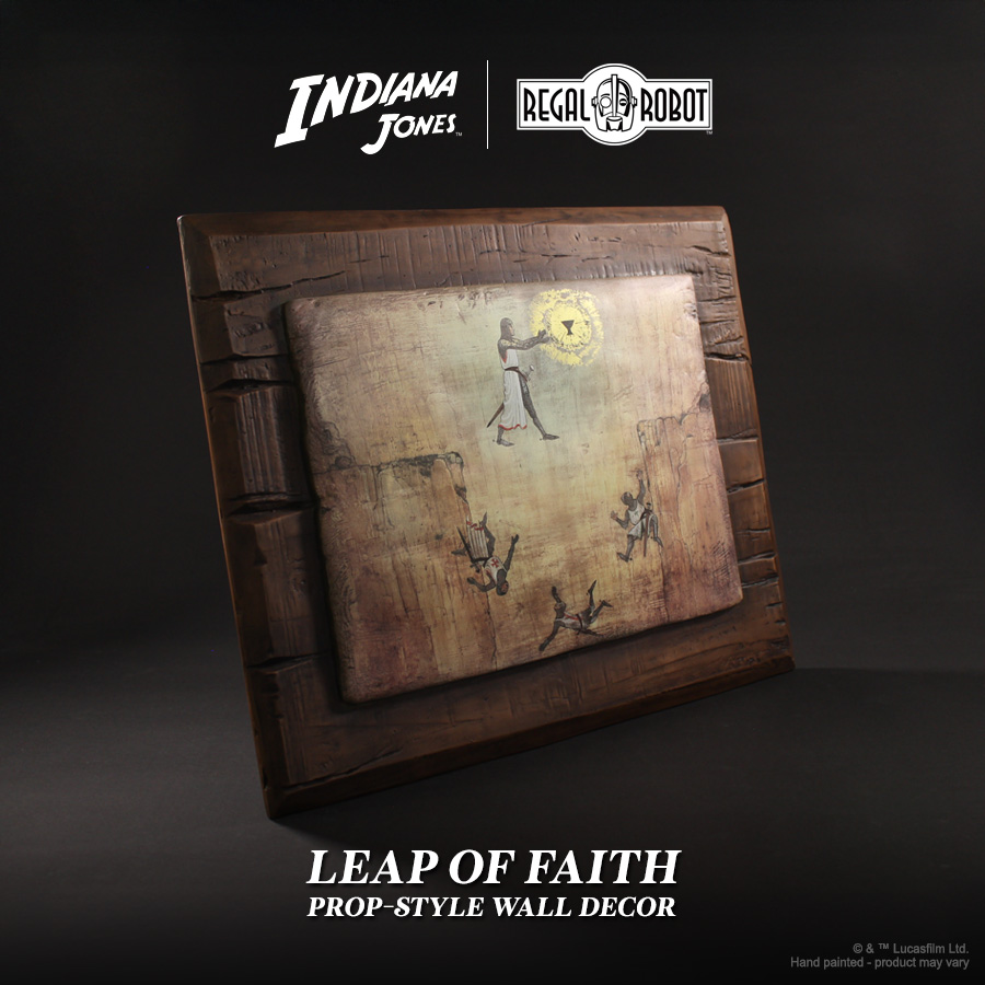 Indiana Jones painting movie prop wall decor with frame