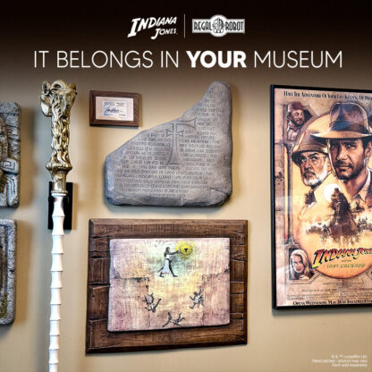 Indiana Jones painting movie prop wall decor with frame
