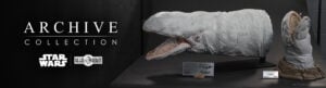exogorth statue from Star Wars asteroid chase in the Empire Strikes Back
