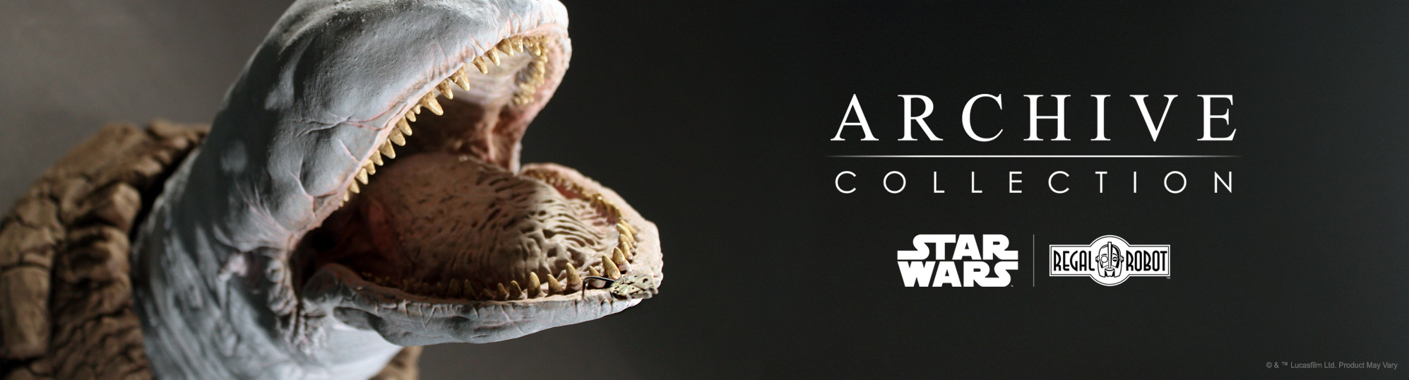 exogorth statue from Star Wars asteroid chase in the Empire Strikes Back