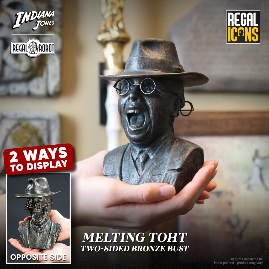 indiana jones toht death bust