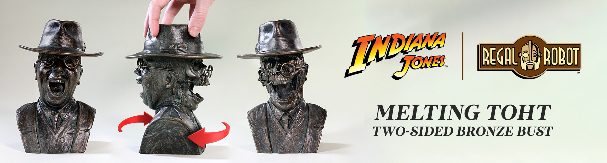 indiana jones toht death bust
