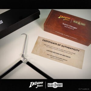 Indiana Jones Toht Coat Hanger prop replica