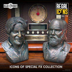 bronze statues for horror collectors of Phil Tippett and Tom Savini