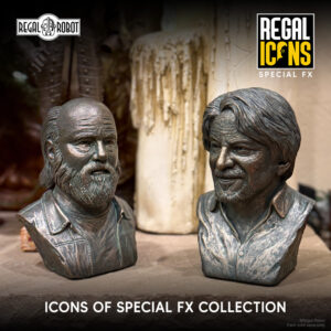 bronze statues for horror collectors of Phil Tippett and Tom Savini
