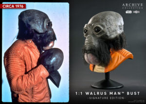Mask replica of Ponda Baba aka Walrus Man from the Star Wars Cantina