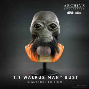 Mask replica of Ponda Baba aka Walrus Man from the Star Wars Cantina