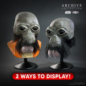 Mask replica of Ponda Baba aka Walrus Man from the Star Wars Cantina
