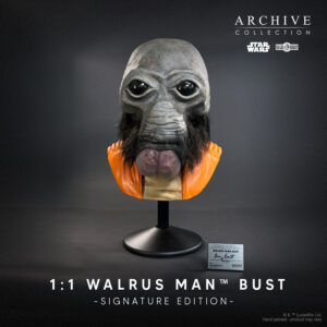 Mask replica of Ponda Baba aka Walrus Man from the Star Wars Cantina