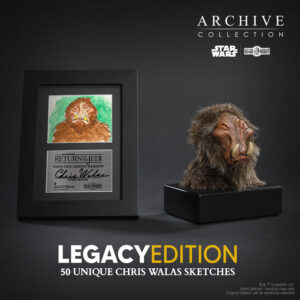J’Quille the Whiphid alien from Return of the Jedi - replica concept maquette