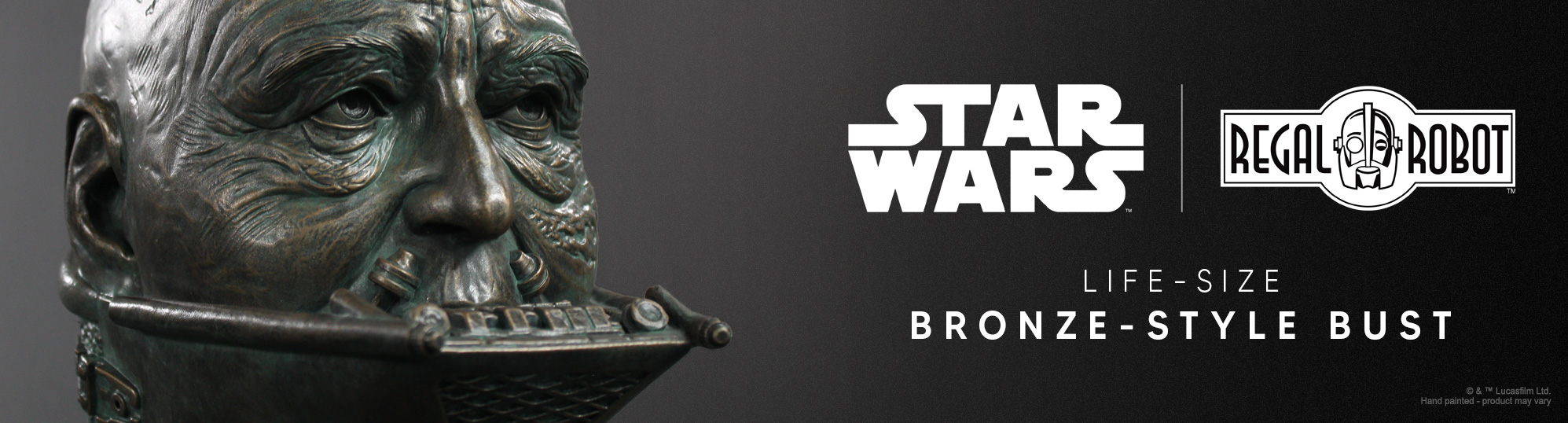 Darth Vader aka Anakin Skywalker life-sized bust
