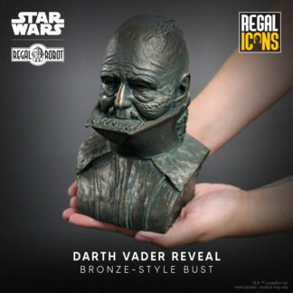 Darth Vader mini-bust in bronze style - Regal Icons Star Wars busts