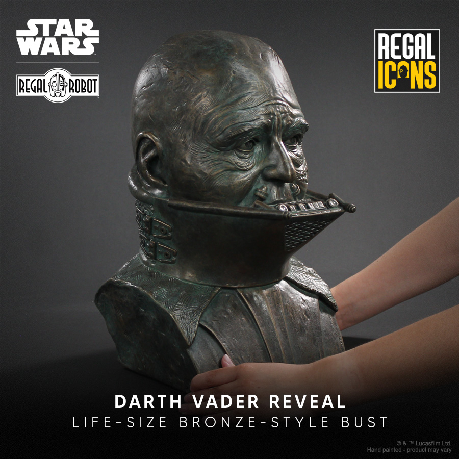 Darth Vader aka Anakin Skywalker life-sized bust